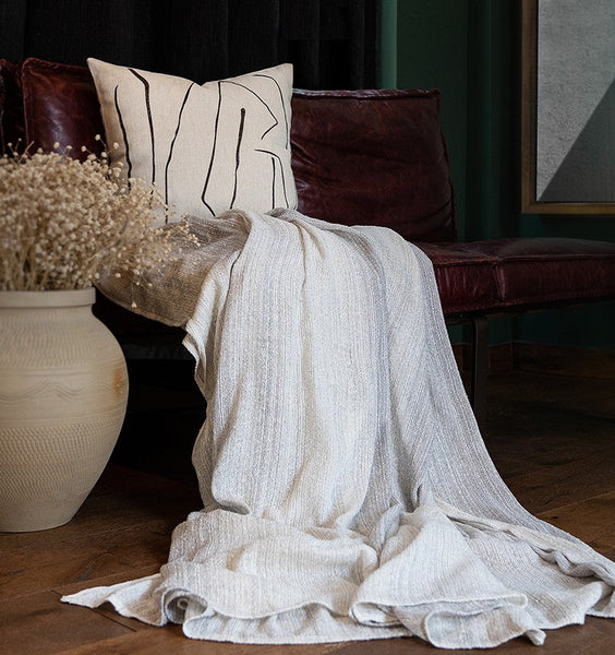 Geometric Square Modern Throw Pillows for Couch, Beige Decorative Throw Pillows, Large Contemporary Throw Pillow for Interior Design-artworkcanvas