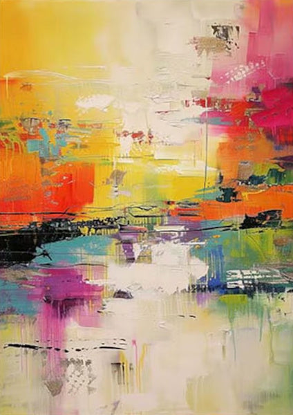 Hand Painted Acrylic Painting, Acrylic Painting for Living Room, Extra Large Wall Art Painting, Modern Contemporary Abstract Artwork, Buy Paintings Online-artworkcanvas