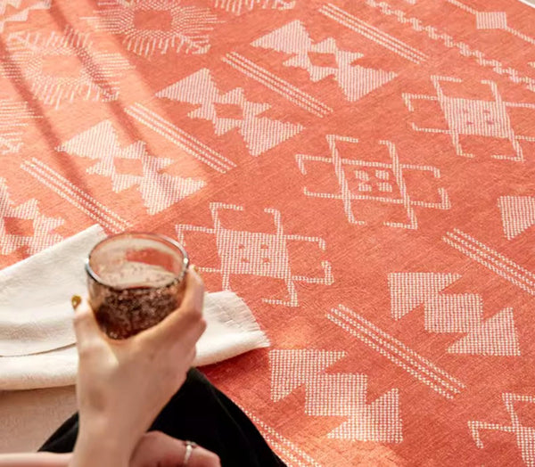 Modern Rugs for Living Room, Mid Century Area Rugs for Bedroom, Large Contemporary Area Rugs for Dining Room-artworkcanvas