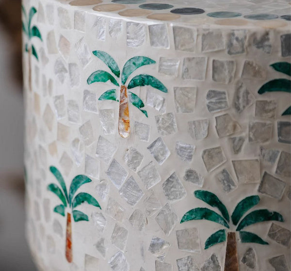 Modern Side Table, Contemporary Side Table, Portable Casual Side Table, Shell Small Sofa Side Table, Contemporary Bedside Table, Bedside Small Side Table, Creative Coffee Table, Elegant Small End Table-artworkcanvas