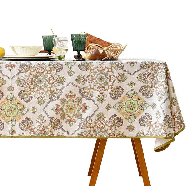Large Rectangle Tablecloth for Dining Room Table, Rectangular Table Covers for Kitchen, Square Tablecloth for Coffee Table, Farmhouse Table Cloth, Wedding Tablecloth-artworkcanvas