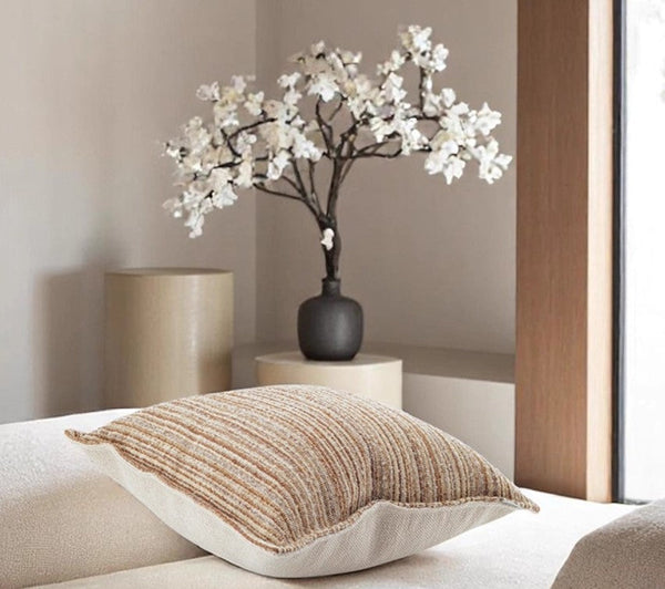 Decorative Pillows for Living Room, Modern Throw Pillows, Luxury Modern Sofa Pillows, Large Square Pillows, Decorative Throw Pillows for Couch-artworkcanvas