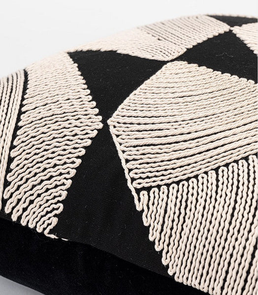 Modern Pillows for Couch, Contemporary Modern Sofa Pillows, Decorative Throw Pillows for Bedroom, Large Modern Pillow for Living Room-artworkcanvas