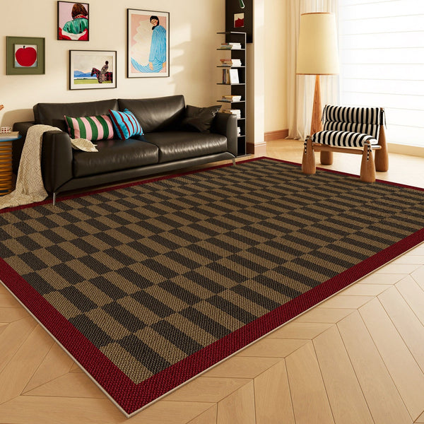 Geometric Contemporary Area Rugs, Modern Living Room Rug Ideas, Mid Century Modern Rugs, Colorful Modern Rugs for Dining Room-artworkcanvas