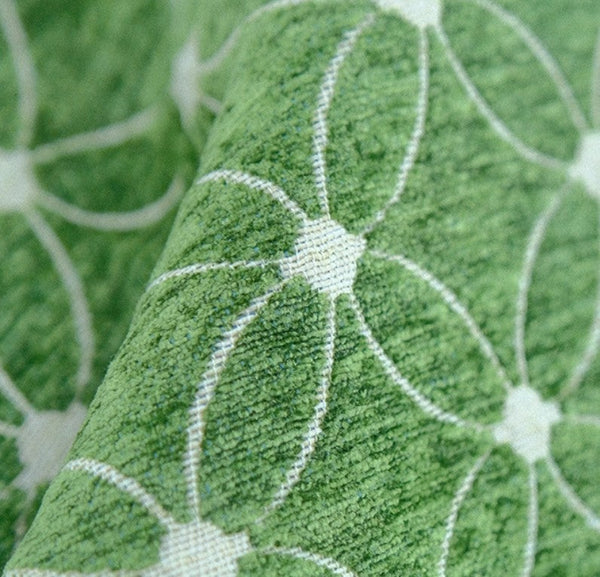 Large Green Pillows for Interior Design, Contemporary Modern Sofa Pillows, Luxury Square Modern Throw Pillows for Couch, Decorative Throw Pillows for Bedroom-artworkcanvas