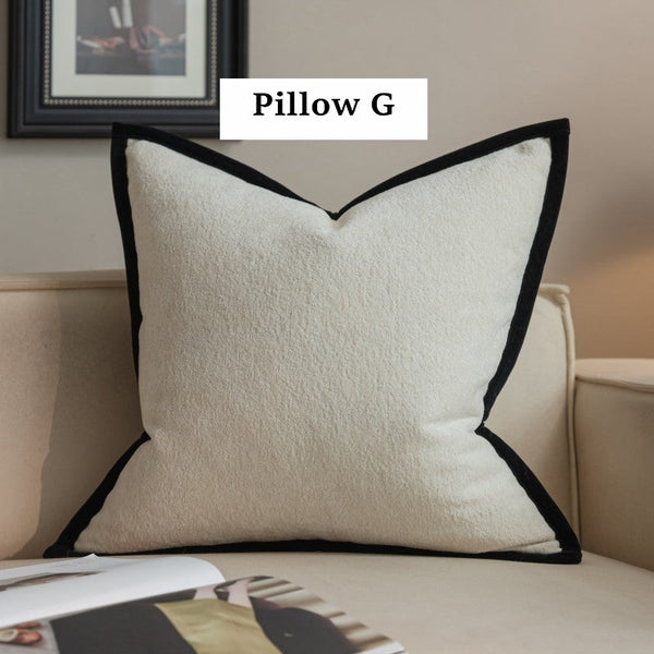 Large Decorative Throw Pillows, Decorative Pillow Arrangement Ideas for Couch, Modern Decorative Pillows for Living Room, Decorative Pillow Covers-artworkcanvas