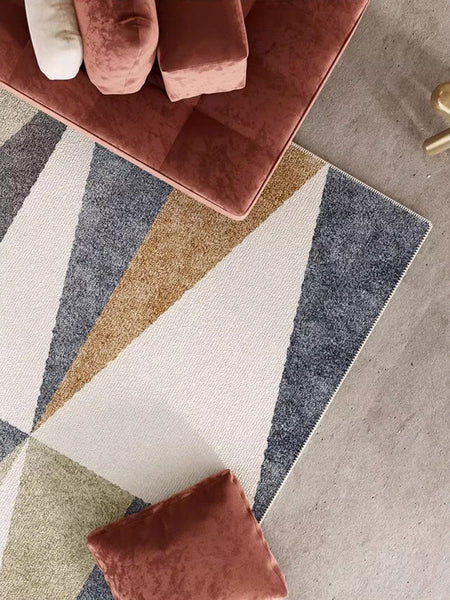 Large Modern Rugs for Bedroom, Modern Rugs for Dining Room, Simple Large Modern Rugs for Living Room, Abstract Geometric Modern Rugs-artworkcanvas