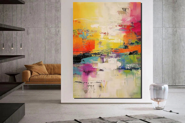 Hand Painted Acrylic Painting, Acrylic Painting for Living Room, Extra Large Wall Art Painting, Modern Contemporary Abstract Artwork, Buy Paintings Online-artworkcanvas