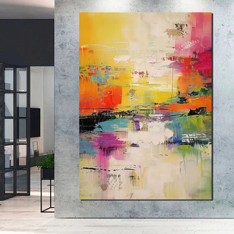 Hand Painted Acrylic Painting, Acrylic Painting for Living Room, Extra Large Wall Art Painting, Modern Contemporary Abstract Artwork, Buy Paintings Online-artworkcanvas