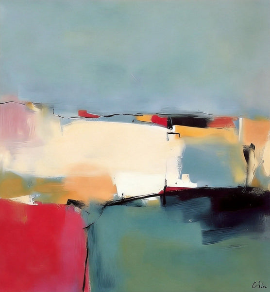 Original Abstract Paintings, Small Canvas Artwork, Hand Painted Canvas Art, Buy Small Paintings Online, Small Acrylic Painting on Canvas-artworkcanvas