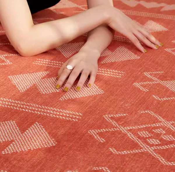 Modern Rugs for Living Room, Mid Century Area Rugs for Bedroom, Large Contemporary Area Rugs for Dining Room-artworkcanvas