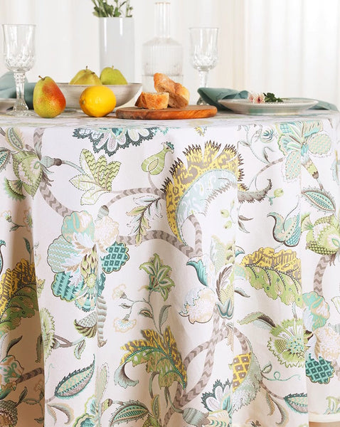 Rustic Table Covers for Kitchen, Large Rectangle Tablecloth for Dining Room Table, Country Farmhouse Tablecloth, Square Tablecloth for Round Table-artworkcanvas