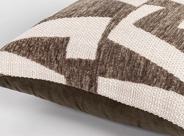 Modern Square Pillows, Contemporary Throw Pillow for Living Room, Large Abstract Throw Pillows for Couch, Modern Sofa Throw Pillows-artworkcanvas