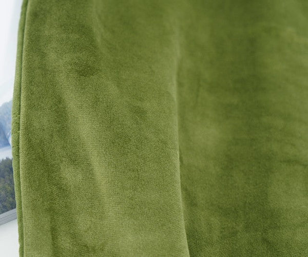 Large Square Modern Throw Pillows for Couch, Green Geometric Modern Sofa Pillows, Large Decorative Throw Pillows, Simple Throw Pillow for Interior Design-artworkcanvas