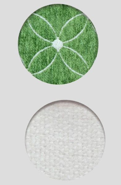 Large Green Pillows for Interior Design, Contemporary Modern Sofa Pillows, Luxury Square Modern Throw Pillows for Couch, Decorative Throw Pillows for Bedroom-artworkcanvas