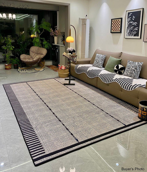 Bedroom Modern Rugs, Living Room Contemporary Modern Rugs, Modern Rugs for Dining Room, Large Abstract Geometric Modern Rugs-artworkcanvas