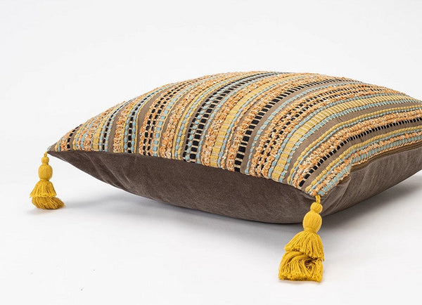 Contemporary Modern Sofa Pillows, Luxury Modern Pillows for Couch, Decorative Throw Pillows for Bedroom, Large Modern Pillow for Living Room-artworkcanvas