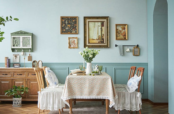 Modern Tablecloth for Home Decoration, Large Square Tablecloth for Round Table, Extra Large Rectangle Tablecloth for Dining Room Table-artworkcanvas