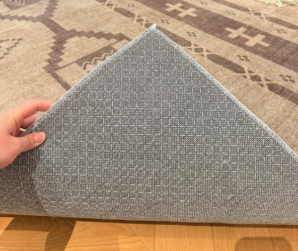 Large Contemporary Area Rugs for Dining Room, Modern Rugs for Living Room, Mid Century Area Rugs for Bedroom-artworkcanvas