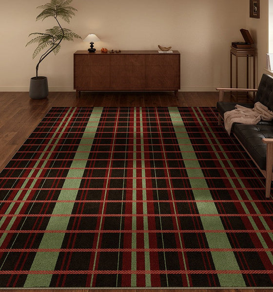 Mid Century Modern Rugs, Contemporary Modern Rugs for Living Room, Colorful Absract Rugs for Bedroom, Minimalist Geometric Rugs for Living Room-artworkcanvas