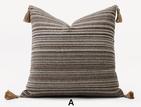 Geometric Modern Sofa Pillows, Abstract Decorative Pillows for Couch, Contemporary Throw Pillows, Modern Pillows for Bedroom, Modern Sofa Pillows-artworkcanvas