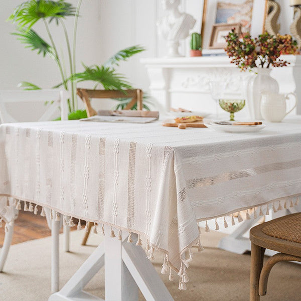 Country Farmhouse Tablecloth, Rustic Table Covers for Kitchen, Linen Rectangular Tablecloth for Oval Table, Large Rectangle Tablecloth for Dining Room Table-artworkcanvas