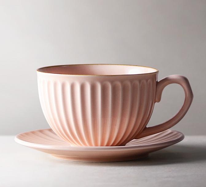 Brown Pottery Coffee Cups, Cappuccino Coffee Mug, Latte Coffee Cup, Wh –  artworkcanvas