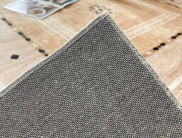 Contemporary Rugs for Bedroom, Mid Century Modern Rugs Next to Bed, Abstract Modern Carpets for Living Room, Modern Rugs for Dining Room-artworkcanvas