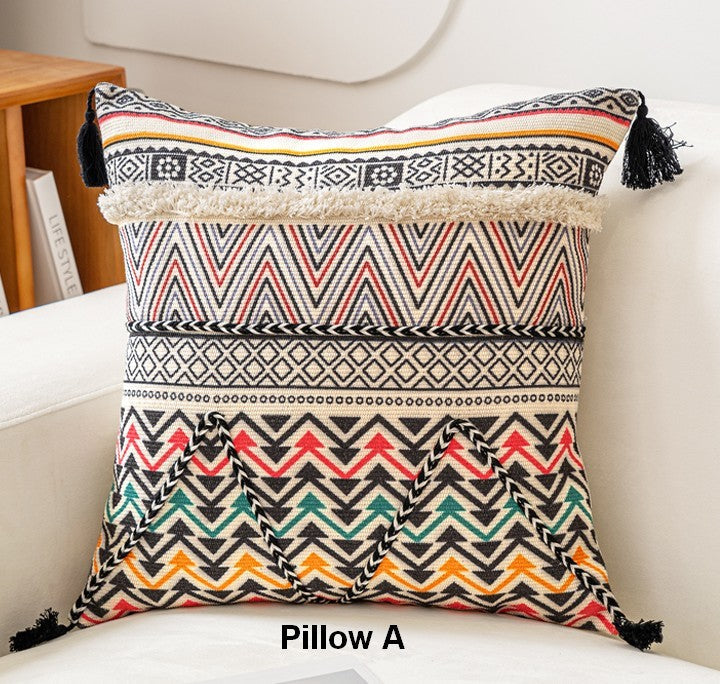 Decorative Throw Pillows for Living Room, Bohemian Decorative Sofa Pil ...