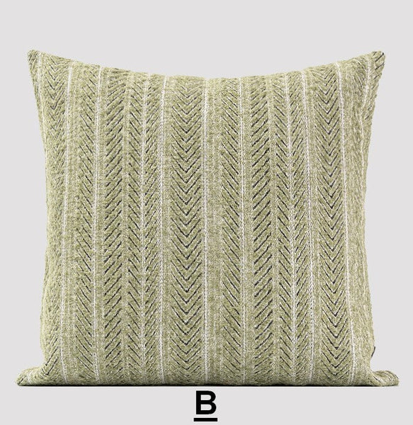 Contemporary Throw Pillows for Living Room, Modern Sofa Pillows, Extra Large Decorative Pillows for Couch, Modern Square Pillows-artworkcanvas