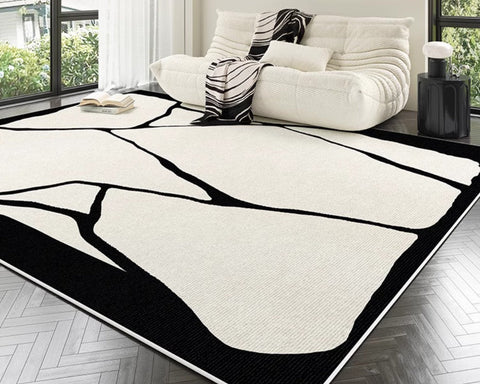 Contemporary Modern Rugs for Bedroom, Large Modern Rugs for Living Room, Extra Large Geometric Modern Rugs for Dining Room-artworkcanvas