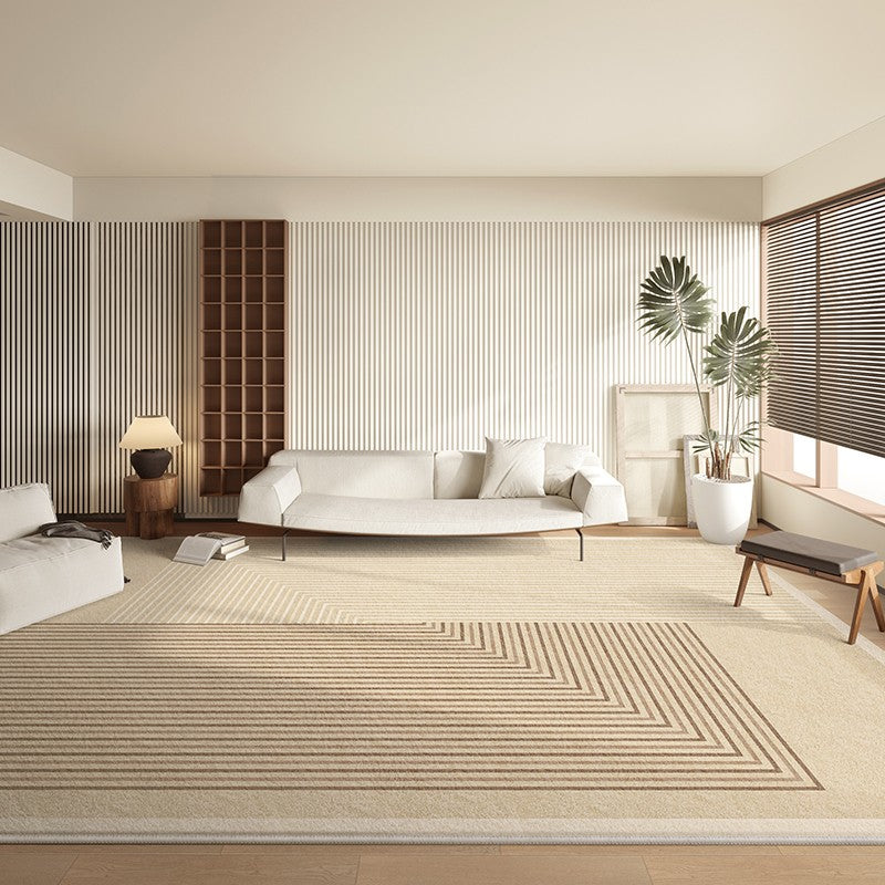 Geometric Contemporary Rugs for Dining Room, Oversized Modern Rug for Living Room, Bedroom Floor Rugs, Extra Large Modern Rugs for Living Room-artworkcanvas