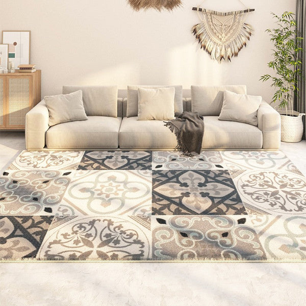 Modern Runner Rugs for Hallway, Kitchen Runner Rugs, Contemporary Modern Rugs for Living Room, Thick Modern Runner Rugs Next to Bed-artworkcanvas