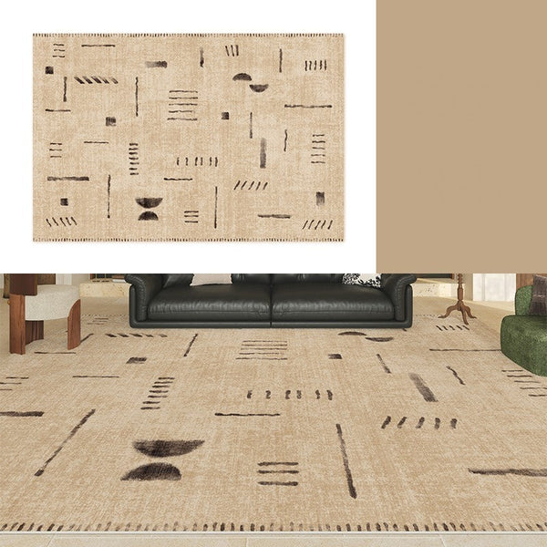Modern Rugs under Dining Room Table, Contemporary Abstract Rugs Next to Bed, Geometric Modern Carpets for Office, Large Modern Rugs for Living Room