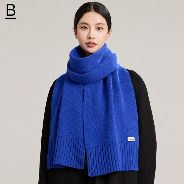 Modern Wool Scarf for Women, Soft Cashmere Scarf for Women, Casual Scarf for Women, Cold Weather Scarf, Fashion Designer Scarf, Winter Scarf-artworkcanvas