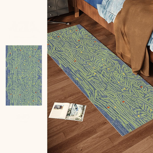 Contemporary Modern Rugs Next to Bed, Abstract Area Rugs for Living Room, Modern Carpets for Office, Geometric Modern Rugs under Dining Room Table-artworkcanvas