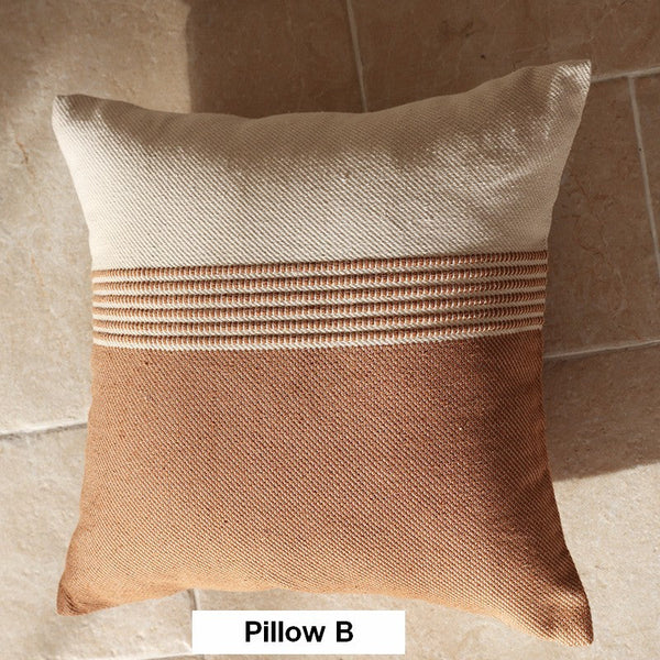 Decorative Sofa Pillows for Bedroom, Decorative Square Pillow Covers, Geometric Pattern Decorative Pillow for Couch-artworkcanvas