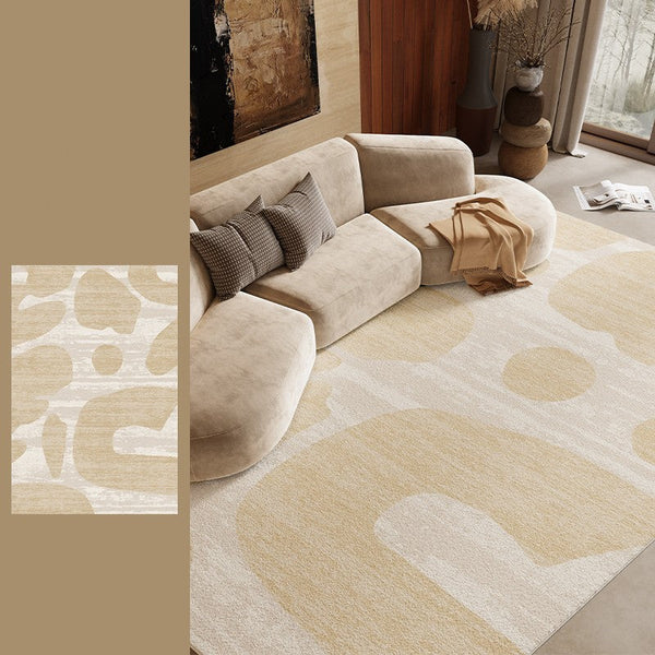 Modern Rugs under Sofa, Dining Room Floor Rugs, Abstract Contemporary Rugs for Bedroom, Modern Rug Ideas for Living Room-artworkcanvas