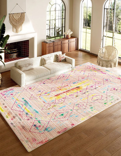 Traditional Colorful Moroccan Rug, Bedroom Vintage Rugs, Extra Large Vintage Persian Rugs, Morocco Rugs for Dining Room, Oversized Area Rugs for Living Room