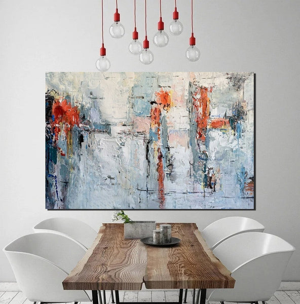 Abstract Acrylic Paintings for Living Room, Buy Paintings Online, Heavy Texture Canvas Art, Modern Contemporary Artwork