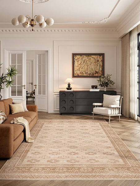 Modern Rugs for Dining Room, Abstract Contemporary Modern Rugs, Geometric Contemporary Rugs Next to Bed, Mid Century Area Rugs for Living Room-artworkcanvas