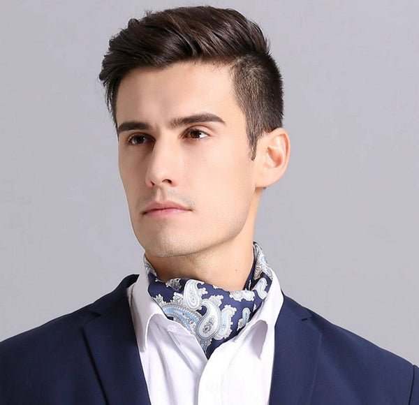 Scarf For Suit Men, Thin Silk Neck Scarf, Short Real Silk Scarf, Mens Short Silk Neckwear, Skinny Silk Scarf Mens, Casual Silk Scarf Men, Lightweight Short Silk Scarf-artworkcanvas
