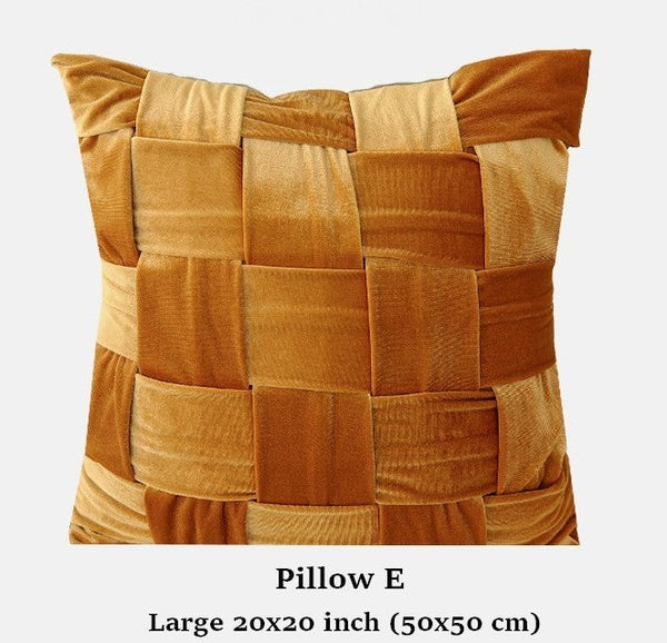 Modern Decorative Pillows for Couch, Decorative Cushion Covers, Decorative Pillow Arrangement Ideas for Interior Design, Unique Decorative Pillows for Bedroom-artworkcanvas