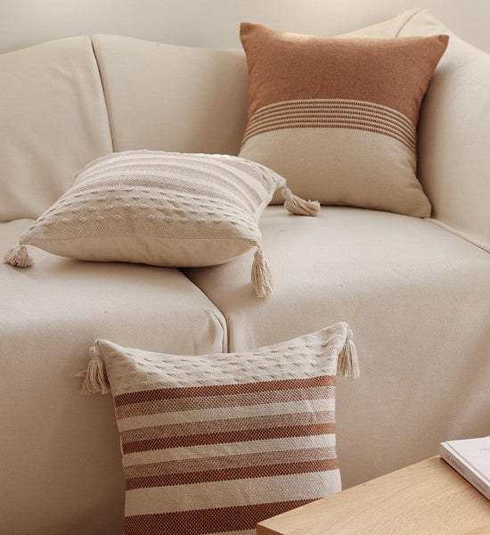 Decorative Sofa Pillows for Bedroom, Decorative Square Pillow Covers, Geometric Pattern Decorative Pillow for Couch-artworkcanvas