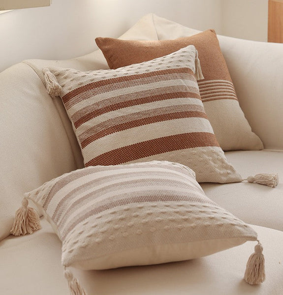 Decorative Sofa Pillows for Bedroom, Decorative Square Pillow Covers, Geometric Pattern Decorative Pillow for Couch-artworkcanvas