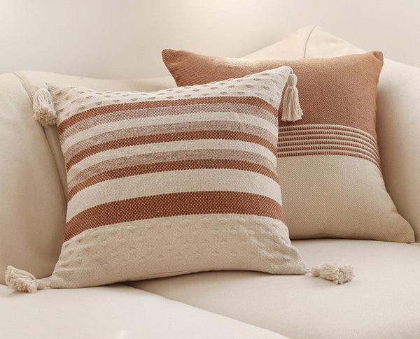 Decorative Sofa Pillows for Bedroom, Decorative Square Pillow Covers, Geometric Pattern Decorative Pillow for Couch-artworkcanvas