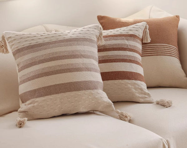 Decorative Sofa Pillows for Bedroom, Decorative Square Pillow Covers, Geometric Pattern Decorative Pillow for Couch-artworkcanvas