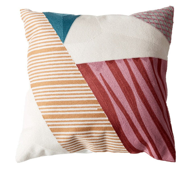 Large Modern Sofa Cushion, Decorative Pillow Covers, Modern Pillows for Couch, Abstract Decorative Throw Pillows for Living Room-artworkcanvas