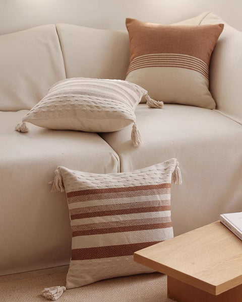 Decorative Sofa Pillows for Bedroom, Decorative Square Pillow Covers, Geometric Pattern Decorative Pillow for Couch-artworkcanvas