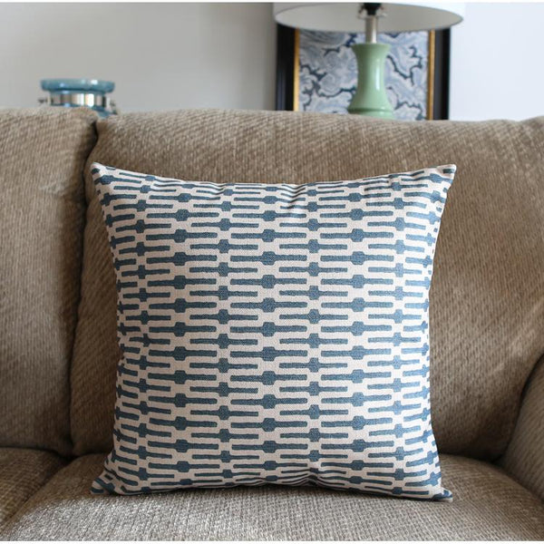 Large Geometric Pattern Throw Pillows, Decorative Pillows for Couch, Decorative Throw Pillow, Sofa Pillows for Living Room-artworkcanvas